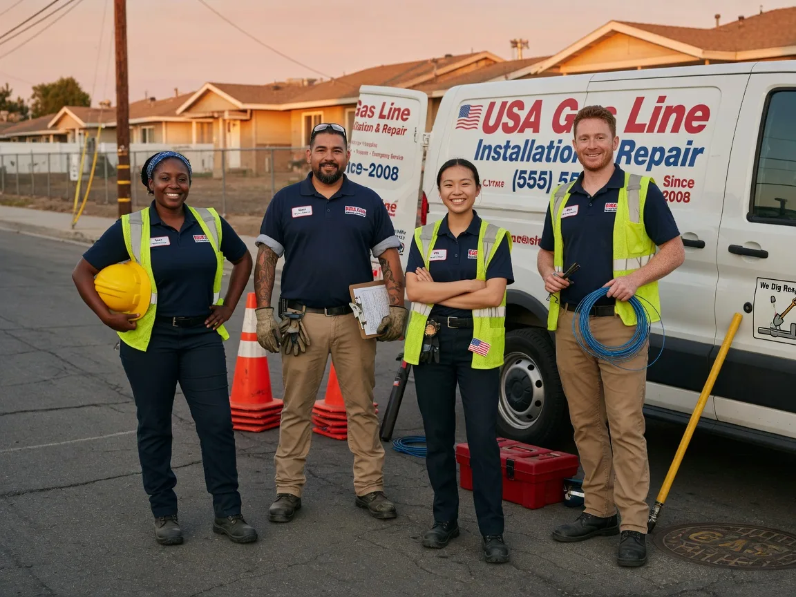 Gas Line Installation company in Davis, NC